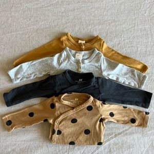 H&M baby bodysuits